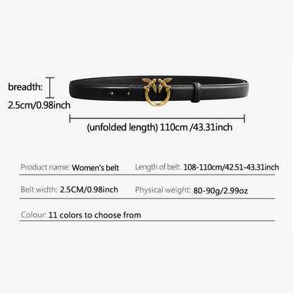 2026 Women's Classic Fashion Belt, Casual Style Decorative Jeans Accessory, All-Season Versatile Design for Women